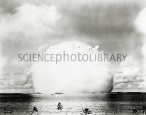 Mushroom Cloud Atomic Bomb