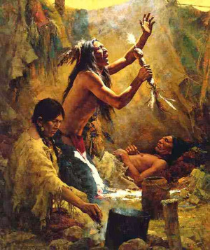 the medicine man is an important functionary among all the tribes of ...