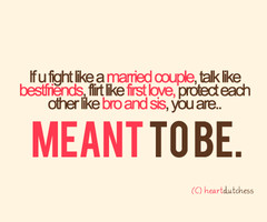 if you fight like a married couple