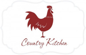 country kitchen? This great rooster decal with the words Country ...
