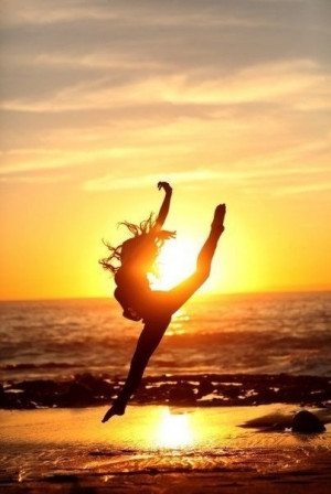 ... Ocean Sunsets, Dance Sunsets Photography, Beach Gymnastics, Dance