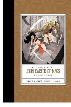 collected all of edgar rice burroughs mars books in three volumes of ...