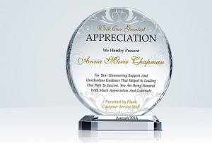 employee appreciation award certificate