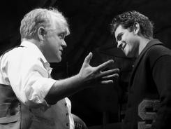 The Loman men: Philip Seymour Hoffman, left, stars as Willy; Andrew ...