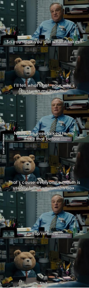 ted movie quote