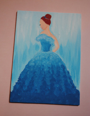 America Singer Selection Acrylic Dress Painting