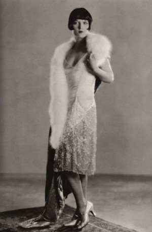 Louise Brooks,1920s dress by Coco Chanel