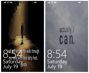 ... Quotes, motivational messages for your Windows Phone lockscreen