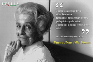 Buona #Festa della #Donna - #Rita #Levi #Montalcini