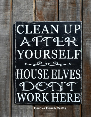 Funny Baby Quotes Clean Rustic wood painted funny