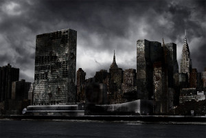 Destroyed City by Nation17