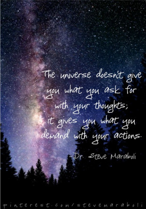 The universe ... #quote