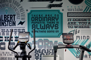... Mural Of Famous Quotes Motivates Gym Goers To Push Their Limits