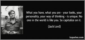 JACK LORD QUOTES