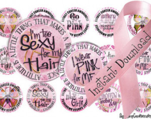 Breast Cancer Awareness 1 inch circ le Tags, Group 3 Stickers, Bottle ...