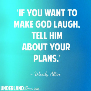 Woody Allen on Making God Laugh
