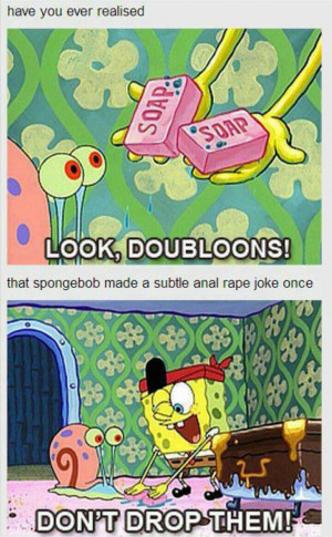 Spongebob Squarepants Sneaks In Some Dirty Jokes