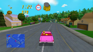 Screenshot Thumbnail / Media File 1 for The Simpsons Road Rage