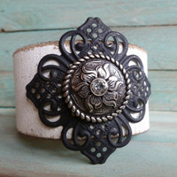 NEW Song Lyric Quotes on Leather Cuff Bracelets. Queen 