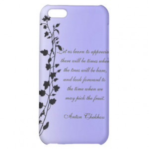Anton Chekhov Quotes Clinging Vines Iphone Case iPhone 5C Cases