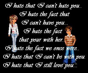 Quote I Cant Hate You Tag Code:
