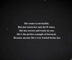 Broken Trust....
