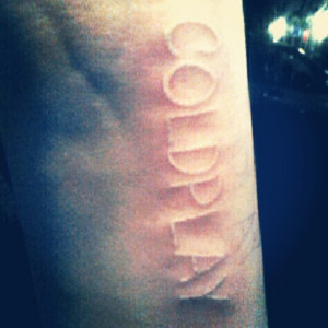 Anyone Have Coldplay Tattoos