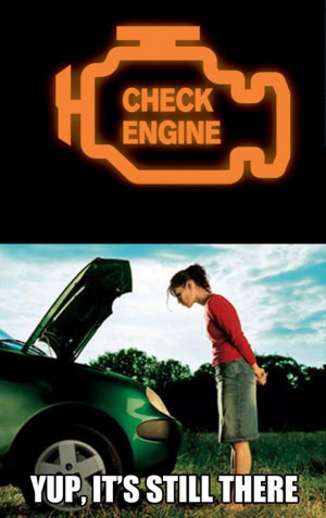 Women And The Check Engine Light