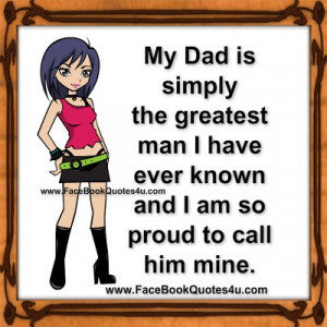 Proud Dad Funny Quote Wallpaper