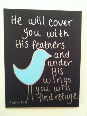 Psalm 91:4 quote