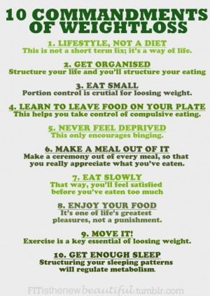 Motivators for weight loss