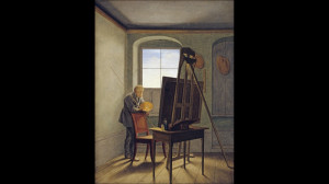 Caspar David Friedrich (1774-1840) in His Studio 1811
