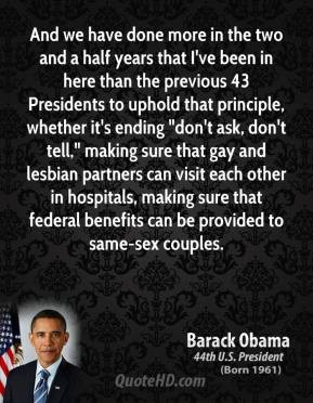 Barack Obama - And we have done more in the two and a half years that ...