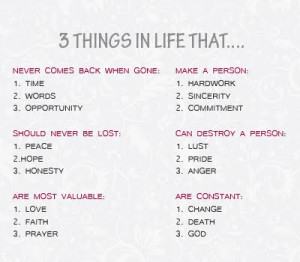 Things In Life That Everyone Should Know