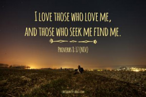 Seek God - Photo Source: Pixabay / Composition: Sue Chastain