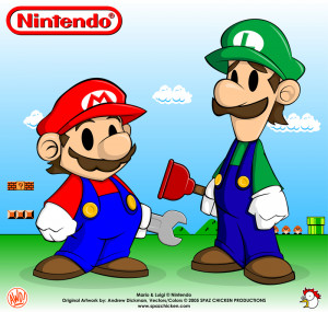 Mario And Luigi Puccadominyo