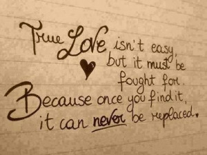 Never Giving Up on Love Quotes & Sayings
