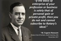 ... Quotes From Former Rotary International Presidents. / by Rotaract Club