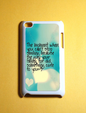 Ipod Touch 4 Case - Cute Love Quote Ipod 4G Touch Case, 4th Gen Ipod ...