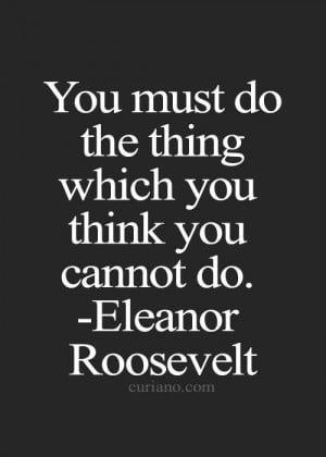 Famous quotes wise sayings eleanor roosevelt