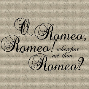 William Shakespeare: Romeo and Juliet/ Romeu e Julieta