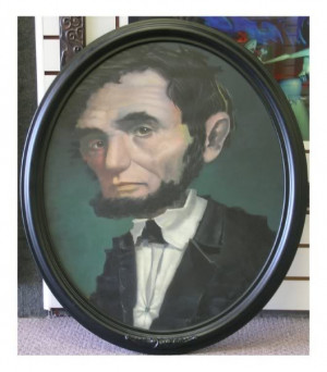 abe lincoln by joe sorren painting