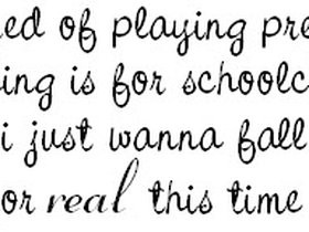 tired quotes photo: I'm tired of playing pretend Pretending is for ...