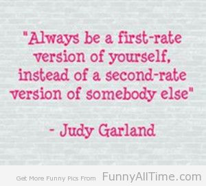 Wallpaper QUOTES ABOUT FIRST-RATE VERSION BY JUDY GARLAND | Funny All ...