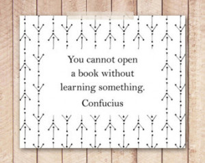 8x10 Art Print, Confucius Quote, Ch inese Printable, Asian Wall Art ...