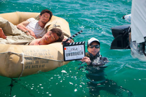First Look: Angelina Jolie Directing at Sea for WWII Drama 'Unbroken'