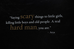 Arya Stark quote