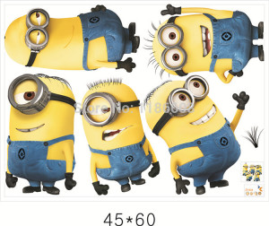High Quality Stickers Minions Wallpaper Movie Despicable Me Stickers ...