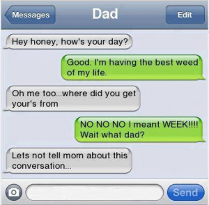 Spongebob Funny Weed Quotes Dad weed