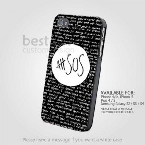 5sos logo black and white